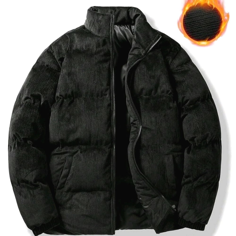 BRAND NEW! WINTER Thermal PUFFER JACKET BLACK SIZE S